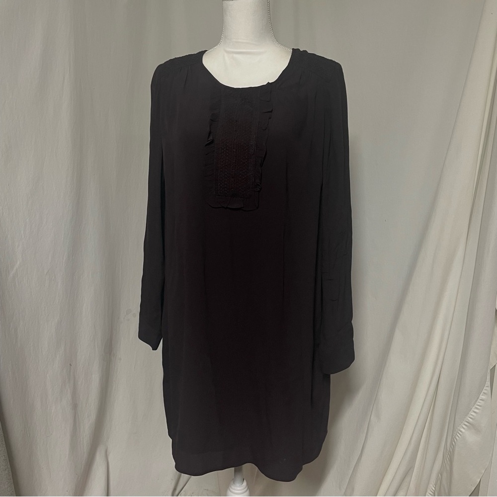 Paul & Joe Sister Antonela Embroidered Tunic Dress in‎ Bordeaux 40